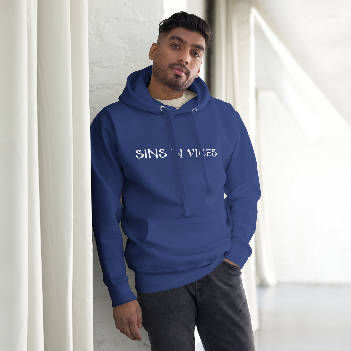 SNV Unisex Hoodie Royal  Front